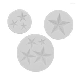 Baking Moulds Five-pointed Star Fondant Chocolate Mould Cake-Topper Tools Handmade-Soap Ornaments Silicone Mold Easy To Clean