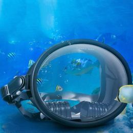 Diving Masks Dive Mask Galsses Anti-Fog Tempered Glass Snorkel Mask for Men and Women Dive Goggles for Safe Snorkeling Diving Swimming 230608