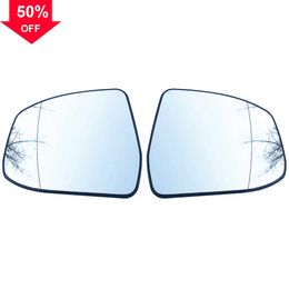 New Wide Angle Heated Side Mirror Glass for Ford Focus II III 2011-2018 DA DP DH DB DS Door wing rearview Mondeo IV Auto Replace