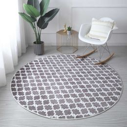 Carpet Thick round Carpet Bedroom Girl Bedside Blanket Home Living Room Floor Mat Window Cushion R230607