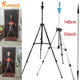Wig Stand Adjustable Long Wig Stand Tripod Hairdressing Training Head Tripod Holder With Wigs Making Kit Tool For Mannequin Canvas Head 230608