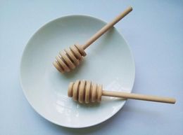 10.4 x2.4cm Wooden Honey Dippers Wood Honey Spoon Stick Wedding Favours Welcome Customise