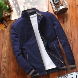 Men's Vests Men Coat Autumn Winter Casual Jacket Plus Size Zipper Slim-fitting Ribbed Cuff