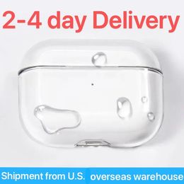 Per AirPods Pro 2 Air Pods 3 Aurnostruttura AirPod Pro 2 ° Generazione Accessori per cuffie Silicone Copertura protettiva di protezione Apple Wireless Box Shock Proofrool Case