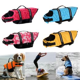 Dog Apparel Summer Life Vest Jacket Reflective Pet Clothes for a Yorkshire Chihuahua Shirts Puppy Swimwear Tshirt Pets Clothing 230608