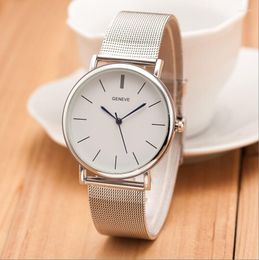 Wristwatches SMVP2023 Luxury Women Metal Mesh Watch Simplicity Classic Wrist Fashion Casual Quartz High Quality Women's Watches Relogio