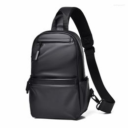 School Bags Men's Chest Bag High Quality Nylon Fabric Messenger Sports Leisure Backpack