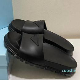 2023 Beach Sandals Women Men Embossed Slides Tone Contemporary Sliders Unisex with Box Size 35-45