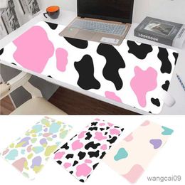 Mouse Pads Wrist Design Cute Pink Cow Office Mice Gamer Soft Mouse Pad Large Mouse Pad Keyboards
