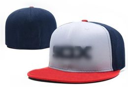 Good Quality White Sox Baseball caps women men gorras hip hop Street casquette bone Fitted Hats H2-7.5