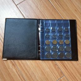 Other Home Decor 48012060 Pcs Largecapacity Coin Collection Book Ancient Binder Album Commemorative Folder Hold Empty 230608