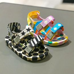 Sandals Style Mini Melissa Boy and Girls Summer Fashion Children Jelly Shoes Baby Beach HMI083 230608