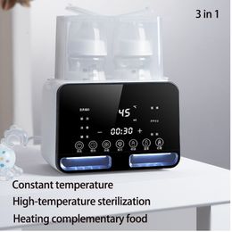 Bottle Warmers Sterilizers Baby Warmer Sterilizer Steriliser Double for Breast Milk born Feeding 230608