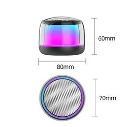 Portable Speakers Bluetooth Wireless Speaker High Portable Powerful Boombox Sound Music Player Outdoor LED Speakers