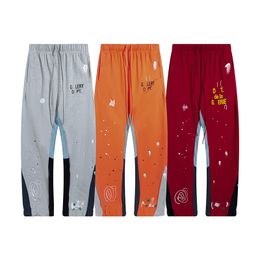 Calça masculina designer calças de moletom de moda galle departamento de departamento de impressão esporte de panteda de rua de rua de rua de rua do sorto de pântanos femininos Hip Hop Hop Us