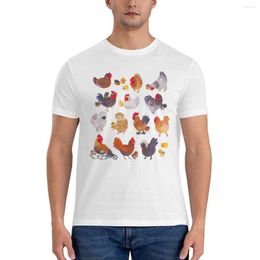 Men's Polos Chicken And Chick Classic T-Shirt Sweat Shirt Quick-drying