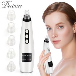 Cleaning Tools Accessories Blackhead Remover 5 Gear Electric Acne Cleaner Black Point Vacuum Tool Spots Pore Machine 230608