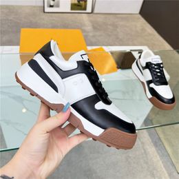 Luxury design Bowling Shoes 2023 tod fashionable men and women Leather Canvas Letter Logo Casual outdoor Sports running Shoes 01-09