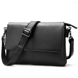 Wallets Brand Cowhide Leather Messenger Bag Men Genuine Handbag Male Travel Pad Shoulder For Office Briefcase Totes