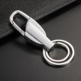 Keychains Men's Metal Car Keychain Creative Personality Key Chain Ring Party Gift Trinket K4061