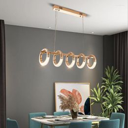 Chandeliers Modern LED Chandelier Lighting Nordic Personality Creative Living Room Dining Hanging Lamps