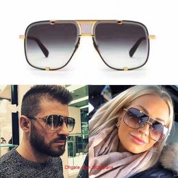 AA Designer Glasses Sunglasses Designer Men Women Dita Mach Five Metal Frameless One Piece Luxury Brand Sunglasses Top Quality Original