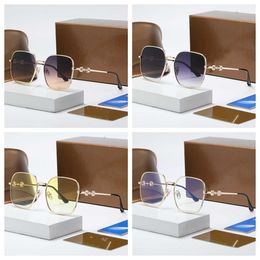 Ladies Sunglasses Designer Outdoor Shades Fashion Eyeglasses Frame Men And Women Glass Unisex Brand Sun Glasses Uv400 High Quality On Sale