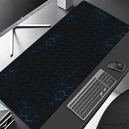 Mouse Pads Wrist Abstract 90x40 Game Edge Rubber Keyboard Desk Geometric Gaming Mouse Pad Large Gamer Accessories