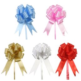 Party Decoration 30pcs Pull Bows Ribbons Birthday Events Party DIY Gift Packaging Wedding Car Decoration Mother's Day Christmas Bows Flower Wrap 230608