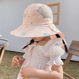 Caps Hats Beach Hat for Kids Summer Baby Bucket Cap Wide Brim Protection Cap Outdoor Summer Baby Accessories for Beach Sun Hat
