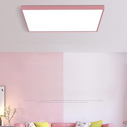 Ceiling Lights Modern Square LED Macarons Nordic Lamp In Bedroom Hallway Balcony Living Room Foyer Kitchen Light Fixture