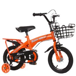 2023 New Outdoor Riding Children's Bicycle Boy 12/14/16 Inch 2-9 Years Old Baby Bicycle Stroller Boys and Girls Bicycles