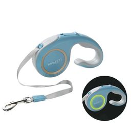 Dog Collars Leashes Heavy Duty Retractable Leash Automatic Telescopic 3m5m Durable Walking For Small Medium Large Dogs Cats Z0609