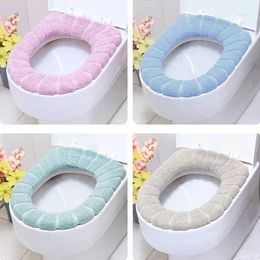 Toilet Seat Covers Thickened Universal Household Winter Waterproof Cover Washer Bathroom Accessorie