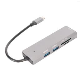 Hub 5Gbps Transmission Speed Plug And Play 3 USB3.0 Port Storage Memory Card Reader Portable Type C For PC Laptop