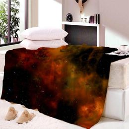 Blankets Throw Night Sky With Stars Romantic Space Themed Image Dotted Background Constellation Warm Microfiber Blanket