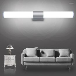 Wall Lamp Home Modern Lamps LED Super Bright Long Strips Mirror Light Indoor Decors Acrylic Lights For Bathroom Bedroom