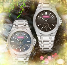 Unique Come Up Goods big dial watches men stainless steel rubber band imported quartz movement clock fashion top model super bright waterproof screw-in case watch