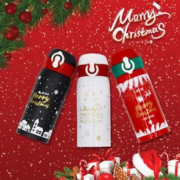 Water Bottles Christmas Gifts Insulating Cup Year Holiday Wedding Creative Stainless Steel