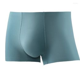 Underpants Sexy Men Underwear Modal Boxers Shorts Hombre Seamless Panties Man Solid Comfortable U Convex Pouch Cueca Calzoncillo