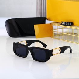 Fashion mens designer sunglasses net red same men and women sun glasses Brand Retro Small Box Ellipse 5 colour