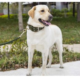 Dog Collars Large Collar Pet Supplies Medium Sized Golden Retriever German Shepherd Horse Accessories