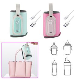 Bottle Warmers Sterilizers Fast Heating Nursing USB Charge Portable Travel Warmer Easy Clean In Car Multifunctional Baby Milk Constant Temperature 230608