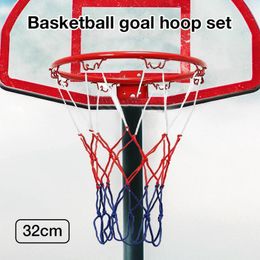 Other Sporting Goods Hanging Basketball Wall Mounted Goal Hoop Rim For Outdoors Indoor Very Durable Hanging Basketball Hoop 230608