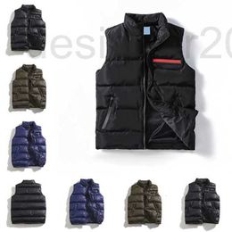 Men's Vests Designer men thermal gilet waistcoats clothes men jackets sleeveless vest zipper Outerwear waistcoat fashion Parka winter windbreaker M-3XL WO5N
