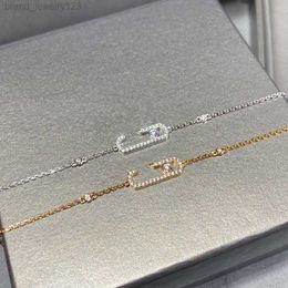 French Original Luxury Brand Fashion Jewellery Classic Couples Diamond Love Boutique Bracelet In S925 Sterling Silver Holiday Gift