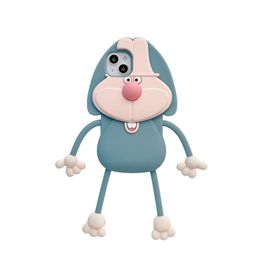 DHL libero all'ingrosso Cartoon Cute Cartoon mouse Custodia 3D per iPhone 14 Plus 13 12 11 Pro XS Max XR X Custodia morbida per telefono in silicone Regalo per bambini per i11 12pro