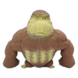 Decorative Objects Figurines Big Giant Antistress Orangutan Fidget Toy Squishy Elastic Monkey Funny Gorilla Christmas Decoration Home Decor Figurine 230608