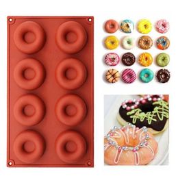 Silicone DIY Donut Non-Stick Baking Pastry Cookie Chocolate Mould Muffin Cake Mould Dessert Decorating Tools