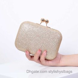Shoulder Bags Gold Bags for Women 2023 New Luxury Handbags Designer Elegant Evening Party Clutch Purse Bling Crossbody Shoulder Female Bags